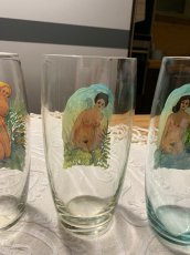 raritní pivní sklenice - ručně malované - 9