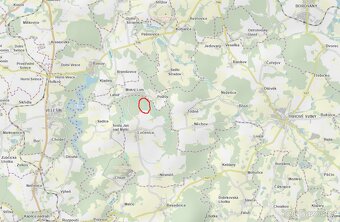 Prodám lesní pozemky v k.ú. Ločenice, p.č. 847 a 1201 - 9