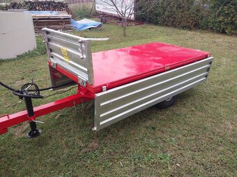 VLEK, KÁRA ZA MALO-TRAKTOR 1,5T VÝPRODEJ  SLEVA  - 9