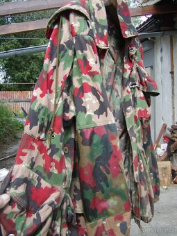 🔴vojenská bunda Švýcarský armády - 9