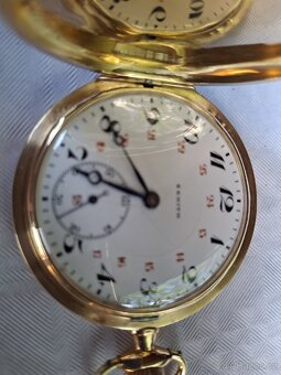 Starožitné kapesní hodinky Zenith 18K - 9