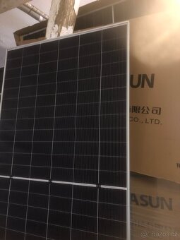 Akce Solární panely 565w Huasun bifacial silver frame - 9