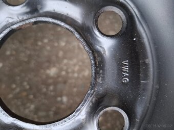 Plechové ráfky R15 ŠKODA VW - 9