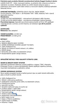 Oteplováky snb “džínové” Nugget Cookie Strato vel. S - 9