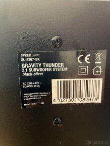 Speedlink SL-8267-BK 2.1 Subwoofer - 9