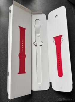 Prodám Apple Watch Series 8 – 45 mm, červené - 9