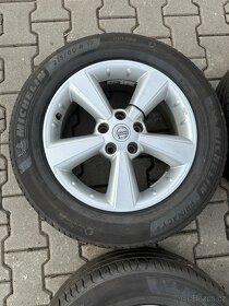 Kompl alu Nissan 5x114,3r17+215/60r17 letní Michelin - 9