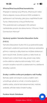 Klávesy yamaha PSR E443 - 9