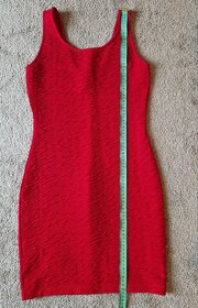 Červené šaty HM vel XS/S + druhé zdarma - 9