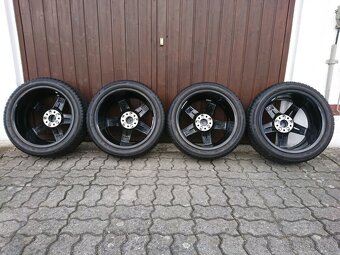Mersedes A+B+ CLA originální alu kola 5x112 Zimní 225/45/18 - 9