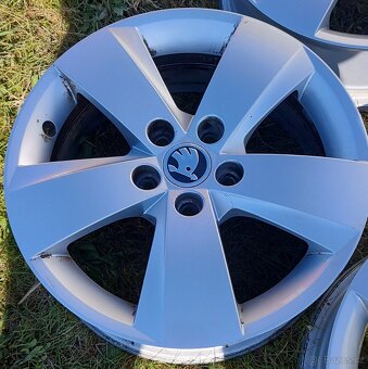 Alu kola 5x100 R15 Škoda - 9