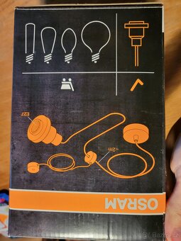 NOVÝ Osram Šňůrový závěs na svítidlo Vintage 1906 Pendulum - 9