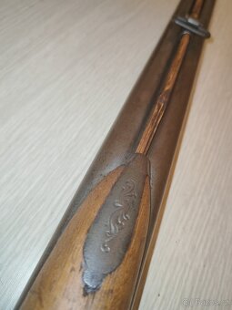 Starožitná perkusní brokovnice - TOP stav.. - 9