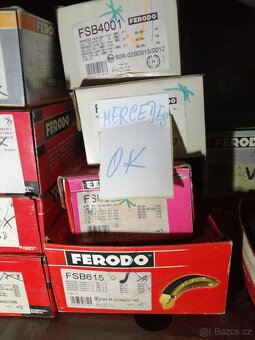 Brzdové obložení čelisti bubnování brda - 9