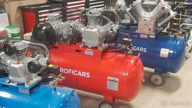 Vzduchový kompresor 200L, 500l/min, 230V/380V - 9