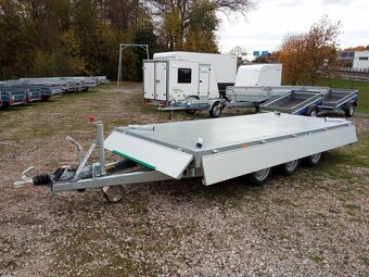 Přívěs Eduard 3-straný sklápěč 4018 3500kg, 3 nápr - 9