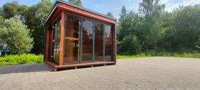 Sauna Kostka M4 s odpočívárnou - 9
