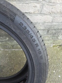 4x letni pneu 235/45/18, Pirelli, Continental - 9