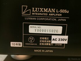 integrovaný zesilovač LUXMAN L505u - 9