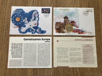 Numismatické mincovní dopisy Československo Slovensko mince - 9