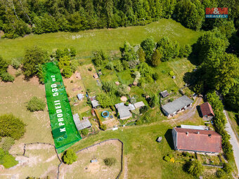 Prodej chaty se zahradou a pergolou, 530 m², Vítějeves - 9