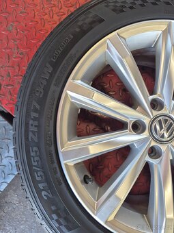 215/55R17+ALU orig. London VW Passat ET40 7J x 17 3G0601025D - 9