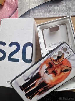 Samsung galaxy dual Sim S20 fe 5g červený s příslušenstvím - 9