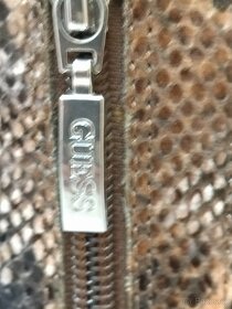 Kozačky na podp. GUESS, hadí vzor, kůže, vel. 37 - 9