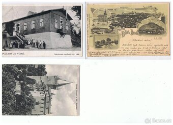 Pohlednice 150 kusů MF od roku 1893-1950 . SUDETY. - 9