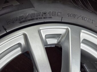 Zánovní zimní sada 16" 5x114,3 Renault TRAFIC 205/65/16C - 9
