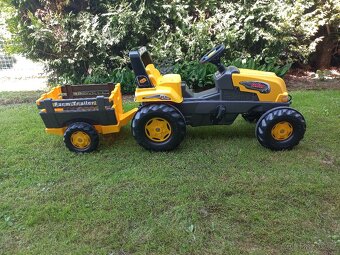 Prodám šlapací traktor ROLLY TOYS Junior RT s vlečkou - 9