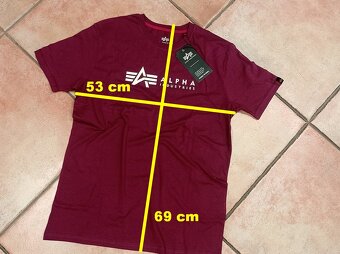 NOVÉ tričko Alpha Industries - M - 9