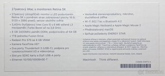 iMac 27" Retina 5K (2017) i5, 64 GB RAM, 1 TB SSD - 9