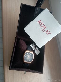Hodinky REPLAY nenošené,na baterku - 9