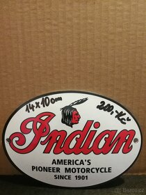 znak smaltovany indian - 9