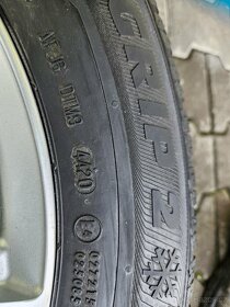 5x100 14 5J ET35 alu kola vč.zim.pneu 185 70 14 Semperit - 9