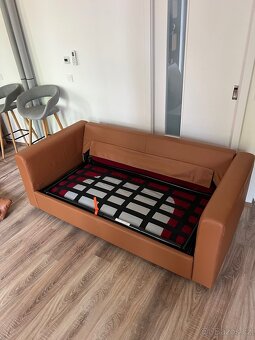 Kožená Sedačka VIMLE z IKEY 190cm, 2místná rozkládací - 9