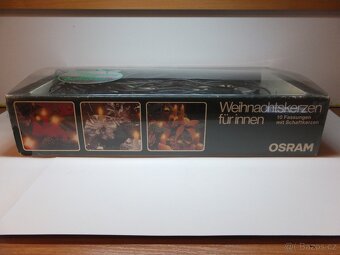 Starší vánoční funkční světýlka zn. Osram. - 9
