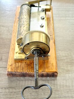 Raritní hudební mechanizmus Willenbacher & Rzebitschek, 1840 - 9