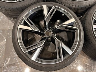 original alu kola audi rs6 rs7 r22 4k0601025BL - 9