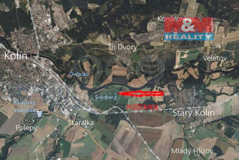 Prodej pozemku u vodní plochy Sandberk, 4657 m², Kolín - 9