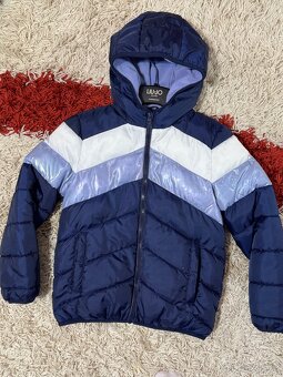 Zimní teplá bunda 128/134 - 9