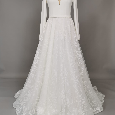 Luxusní nenošené svatební šaty, Bonna 40 EU (M) - 9