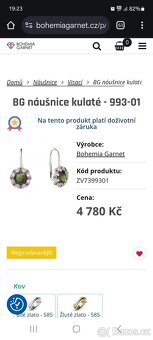 Naušnice s Certifikátem pravosti šperku - 9