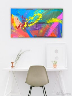 Abstraktní obrazy - vlastní tvorba - 9