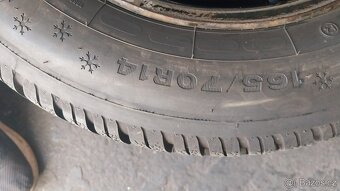 Zimní sada Škoda Fabia, Rapid, Roomster 165/70/14 Dunlop - 9