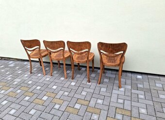 Luxusní prvorepublikové židle THONET po renovaci - 9