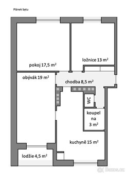 Byt 3+1 v Klatovech - 9