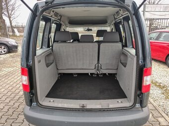 VW CADDY 1.9 TDi 77KW,LIFE,KLIMA,CD,EL.OKNA,VYHŘ.ZRCÁTKA. - 9