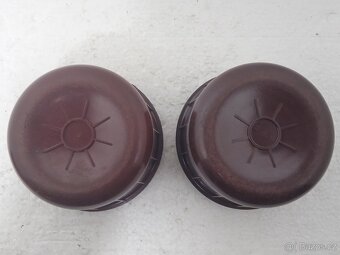 Bakelitová dóza od retro Solviny Bisavon - 9